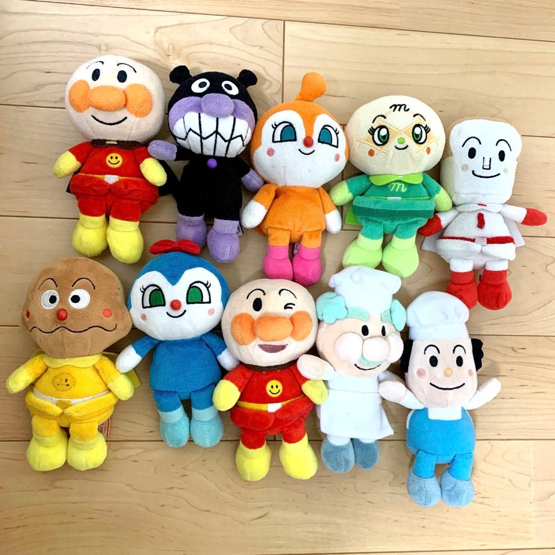 アンパンマン プリちぃ★ビーンズ S Plus 全37種＋おまけ2種 ぬいぐるみ