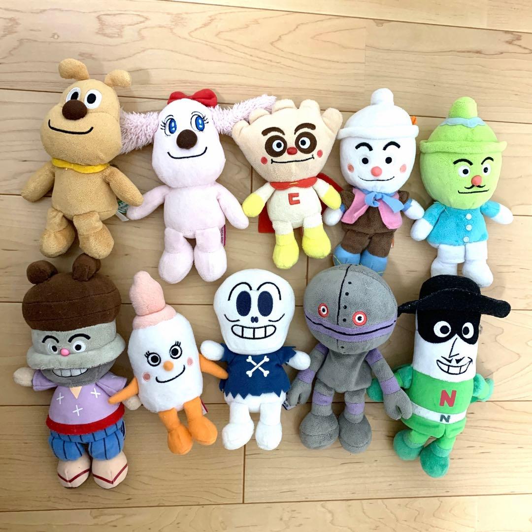 アンパンマン プリちぃ★ビーンズ S Plus 全37種＋おまけ2種 ぬいぐるみ