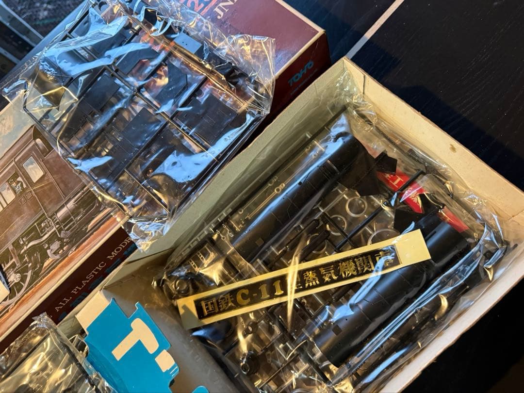 TOHO 国鉄 C11 23号機 蒸気機関車 1/50 プラモデルキット 未組立
