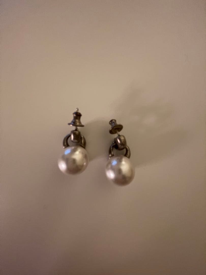 3日までお値下げソフィーブハイ シルバーパールピアス