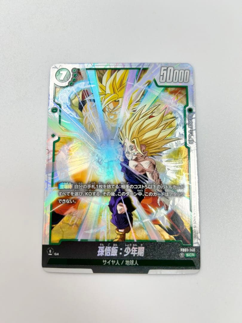 孫悟飯　少年期　親子かめはめ波　ドラゴンボールフュージョンワールド　覚醒の鼓動