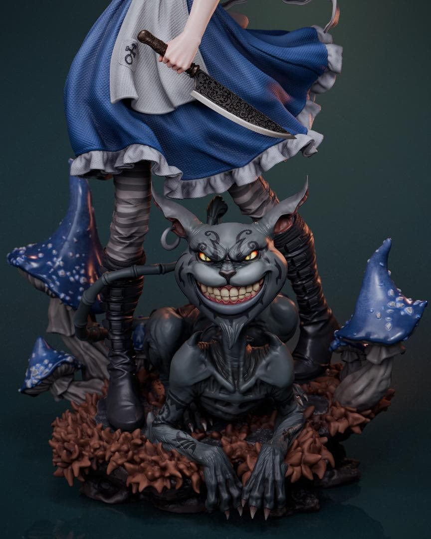 1/6　未塗装 未組立　フィギュア　ガレージキット 【 不思議の国のアリス 】