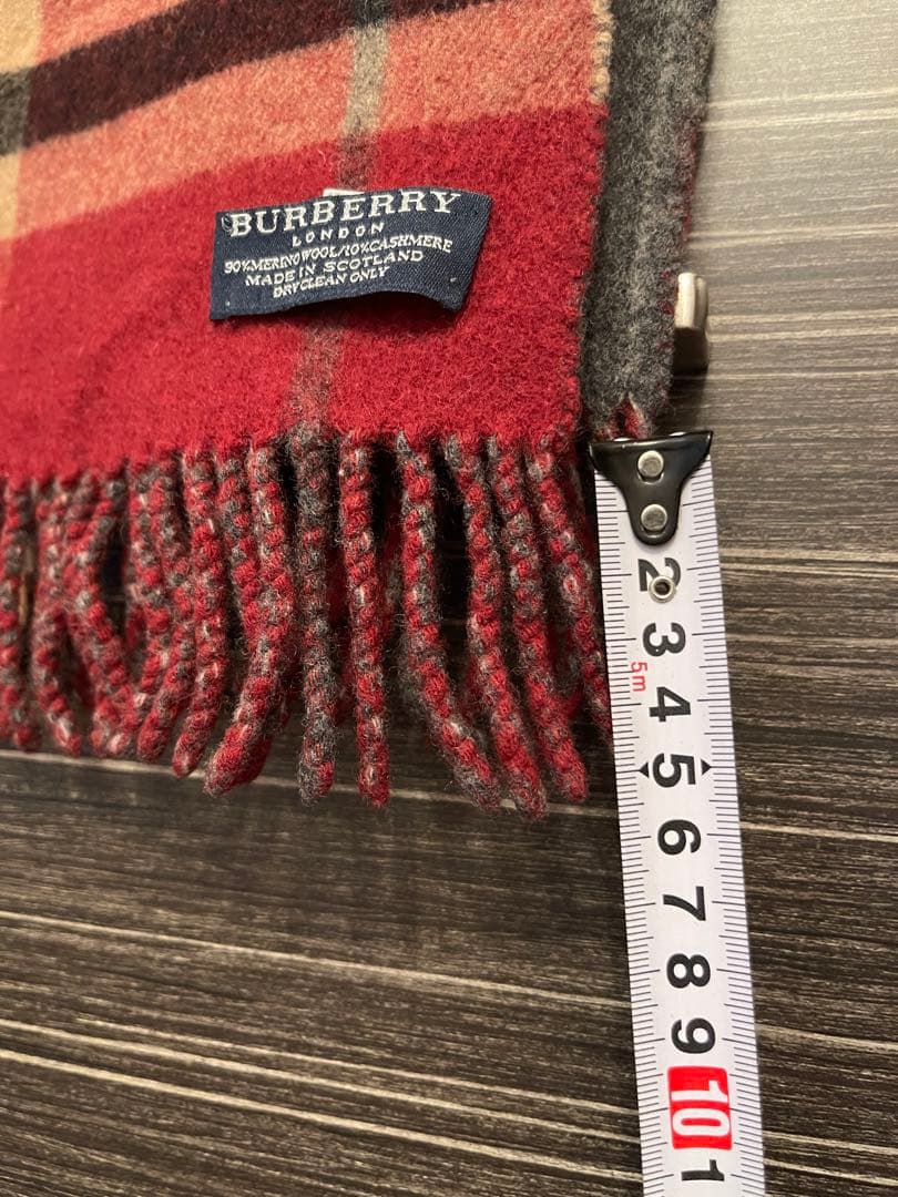 BURBERRY チェックマフラー