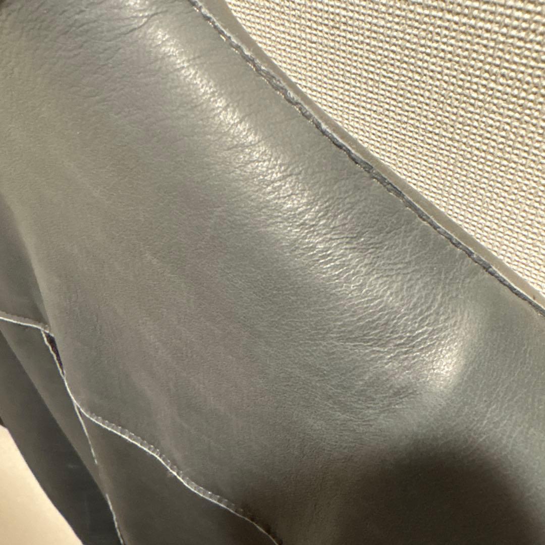 【ルカ期】LANVIN ランバン レザージャケット　アーカイブ2011AW