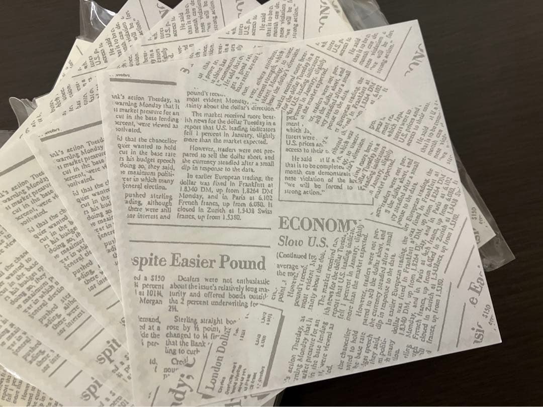 バーガー袋　小(ドーナツ・コロッケ・パン・ワッフル等)まとめ売り業務用3000枚