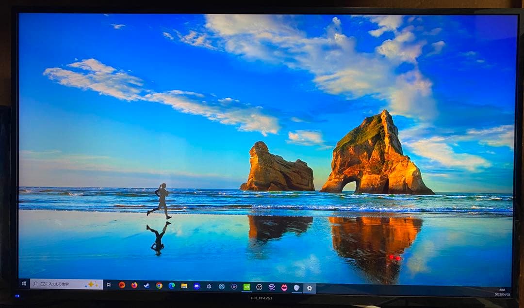 フナイ 43V型 4K対応液晶テレビ FL-43U3040　2022年製