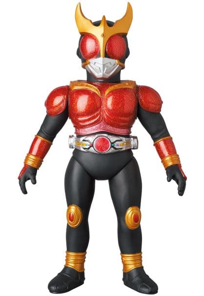東映レトロソフビコレクション仮面ライダークウガ金ラメ赤クリアVer.超クウガ展