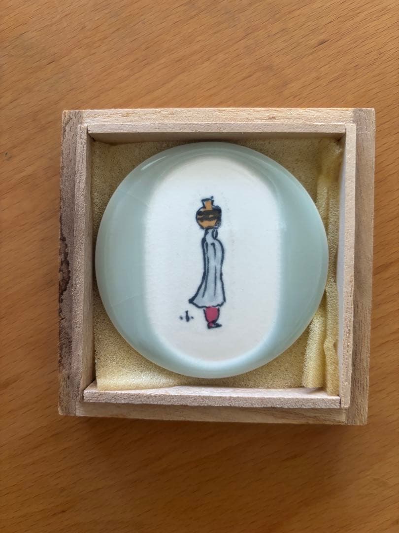 人間国宝　三浦小平二　作陶50年記念作品　アフガンの水汲み