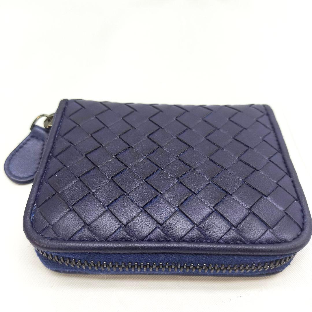 美品 ボッテガヴェネタ イントレチャート ケース ジッピー パース