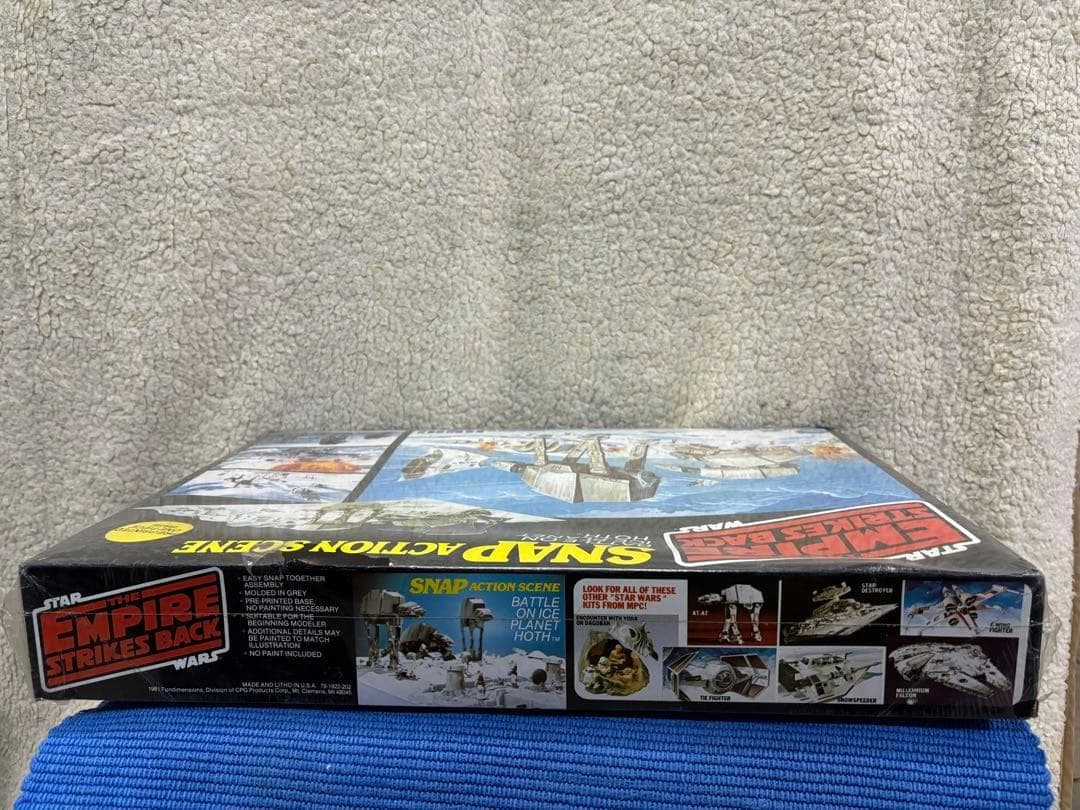 スターウォーズ　バトルオブホス　アクションシーン　ジオラマプラモデル　mpc