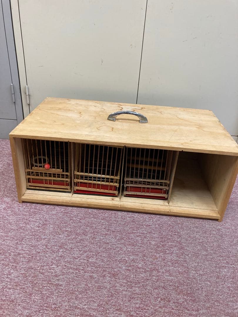 メジロ籠 3個 & 寝かせ箱 セット 送料込み