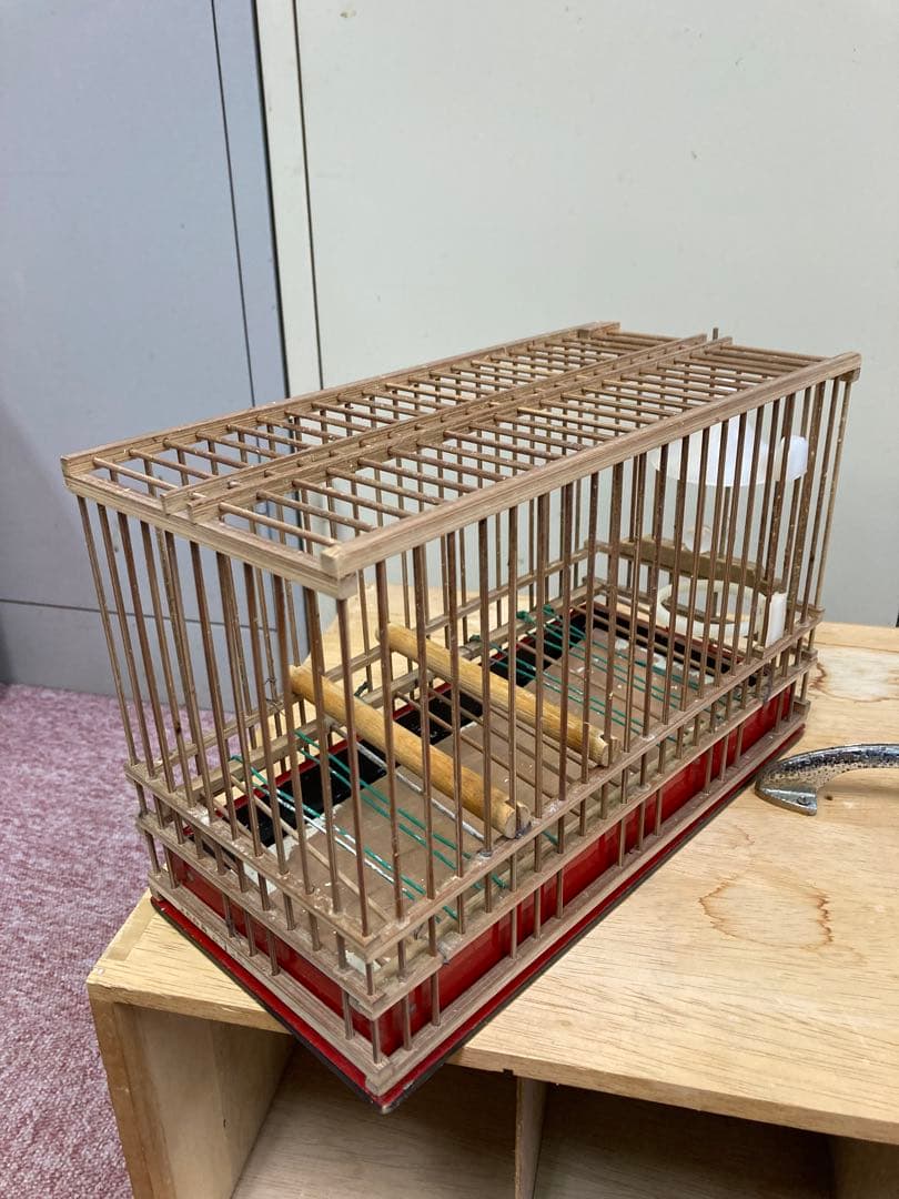 メジロ籠 3個 & 寝かせ箱 セット 送料込み