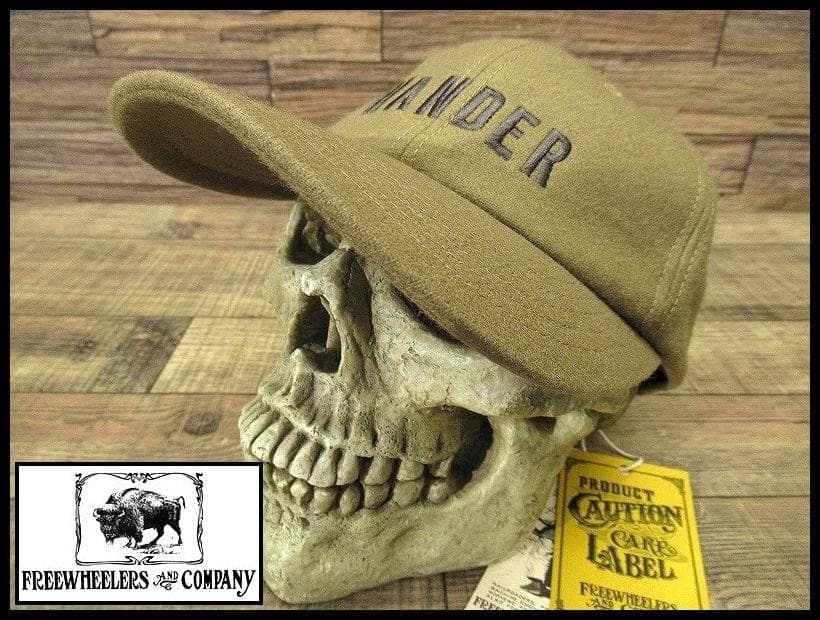 新品 フリーホイーラーズ WANDER ベースボール キャップ キャメル F ②