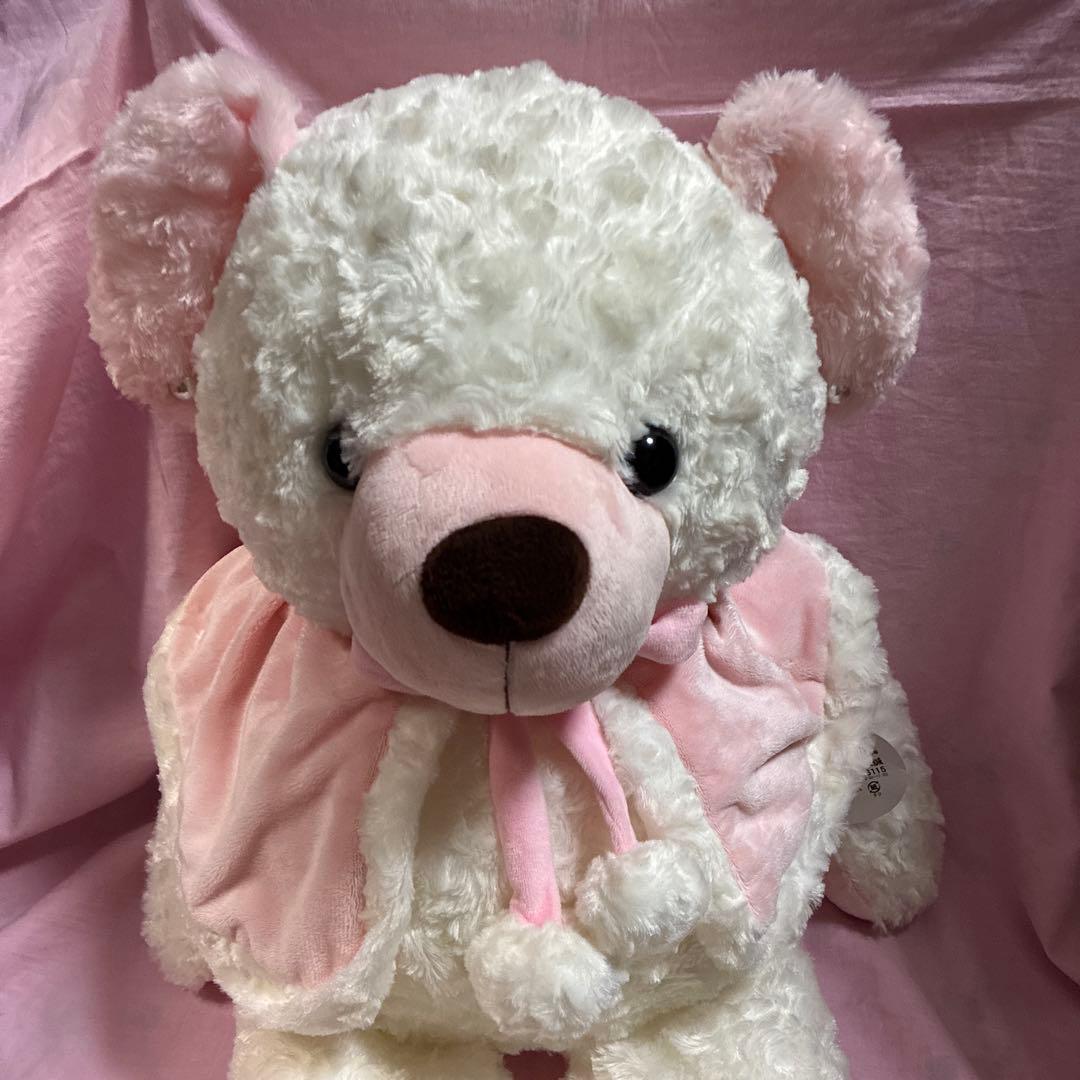 ご当地ベア　広島　山陽自動車道福山SA 福山薔薇　Lサイズ　ぬいぐるみ