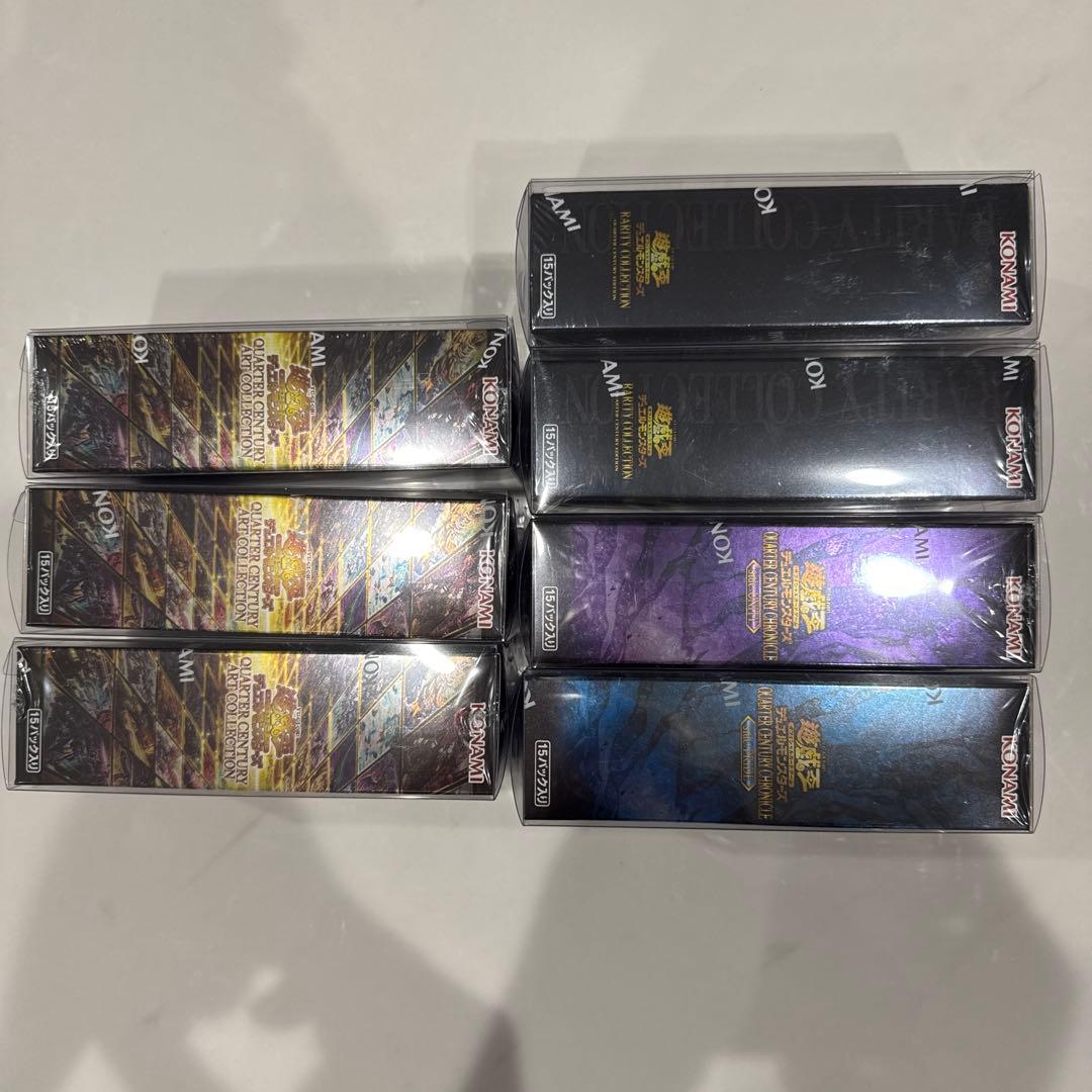 遊戯王　OCG 25th 新品未開封　シュリンク付きBOX まとめ売り