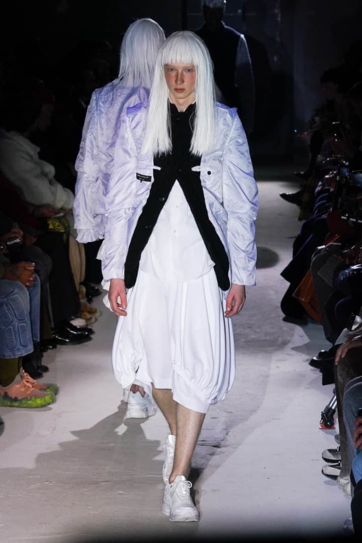 コムデギャルソンオムプリュス　2024aw サルエルパンツ