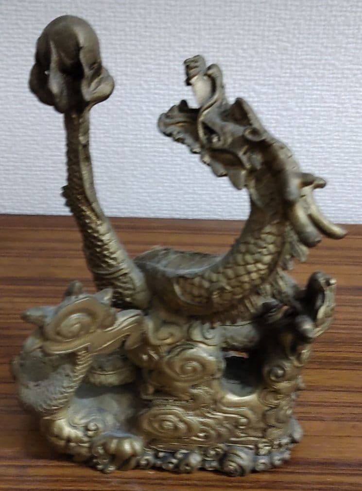 中国風水！骨董品金運真鍮置物7点セット