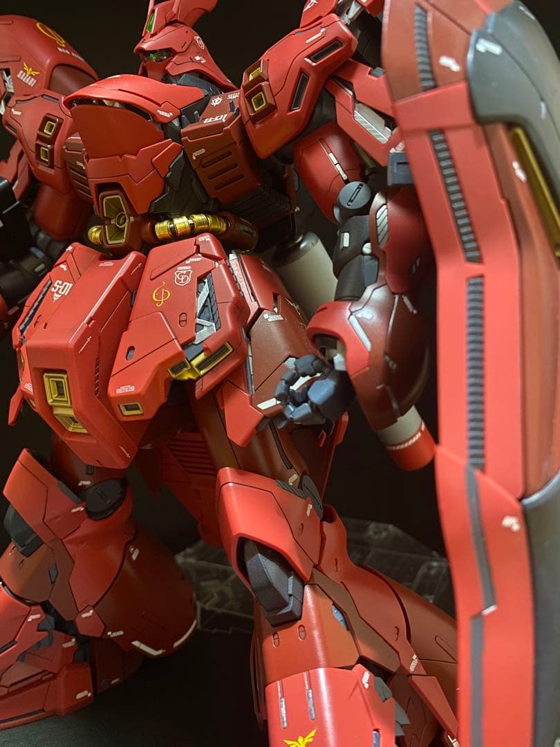 MG 1/100 MSN-04 サザビーVer.ka 塗装済 完成品
