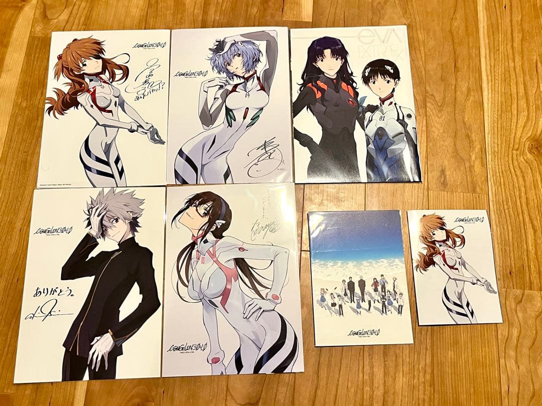 シン・エヴァンゲリオン劇場版　入場者特典アスカシンジレイカヲルコンプリート