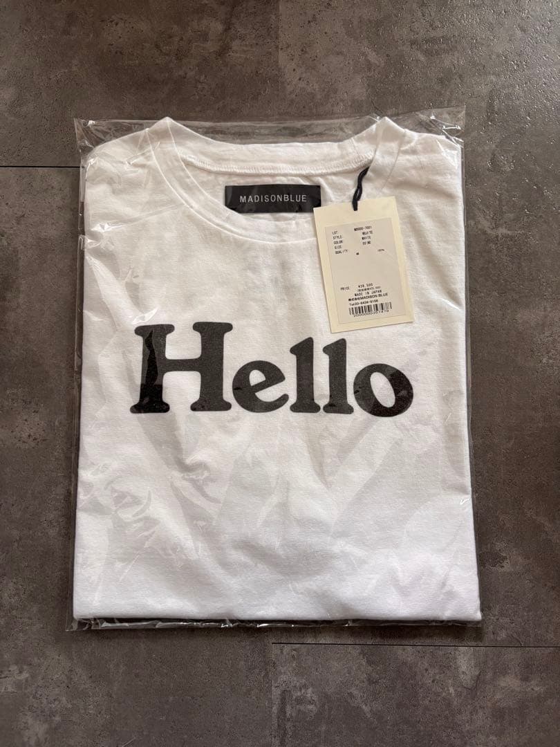 MADISONBLUE HELLOO TEE サイズM