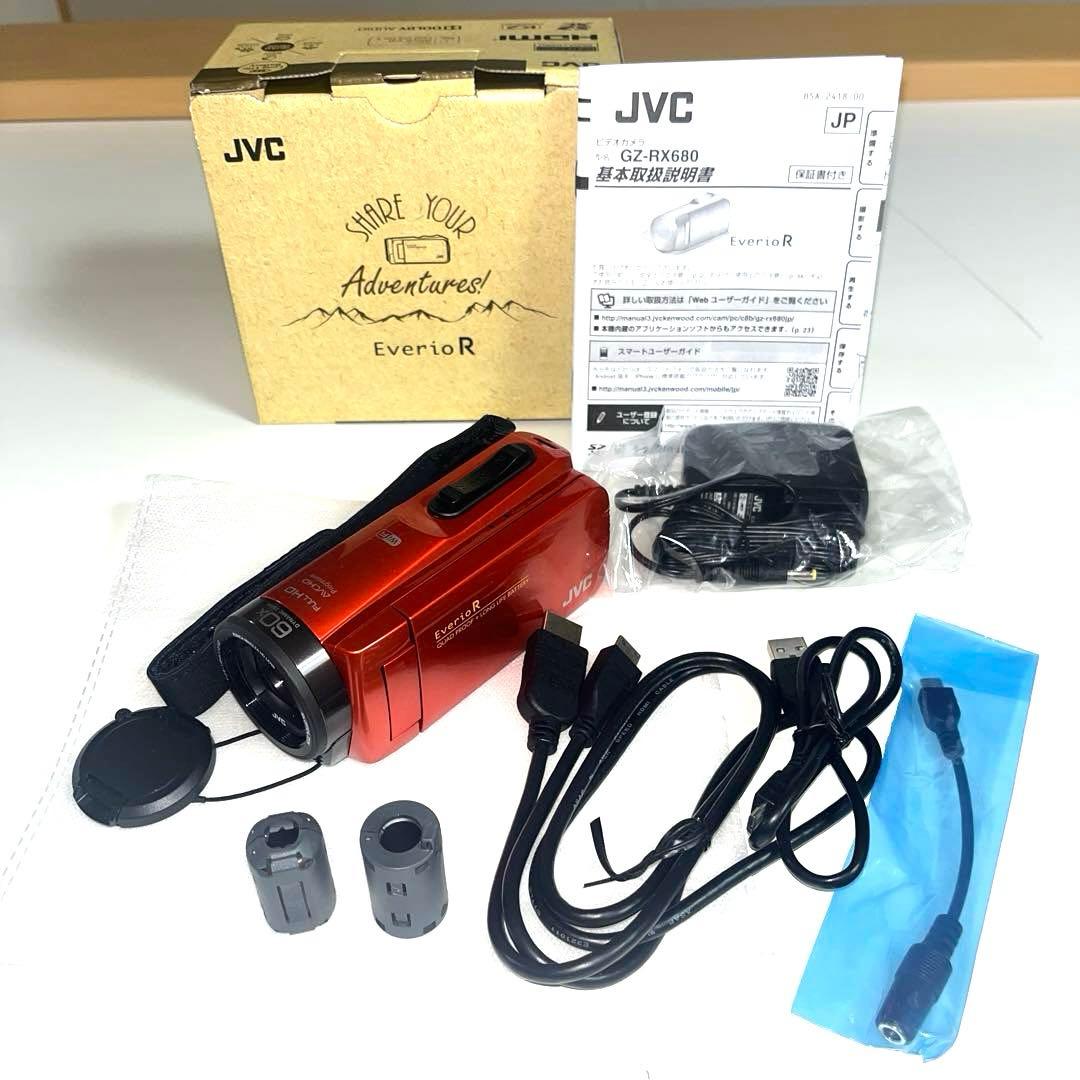 JVC ビデオカメラ GZ-RX680-D