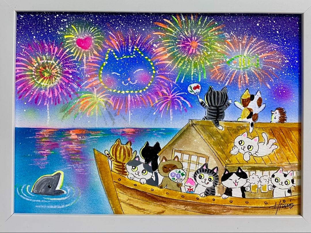 ぷうあ　絵画４点