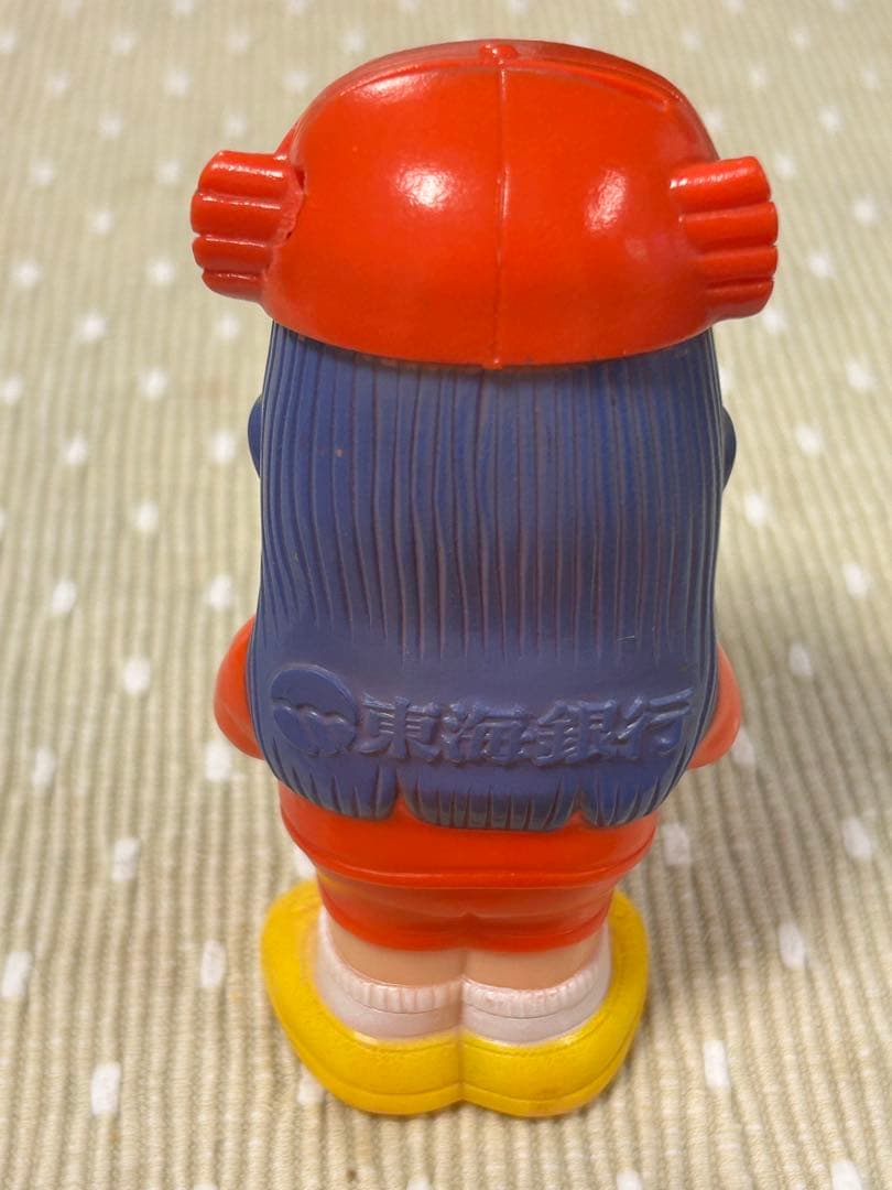 昭和レトロ　当時物　レア　Dr.スランプアラレちゃん 東海銀行 ソフビ 貯金箱