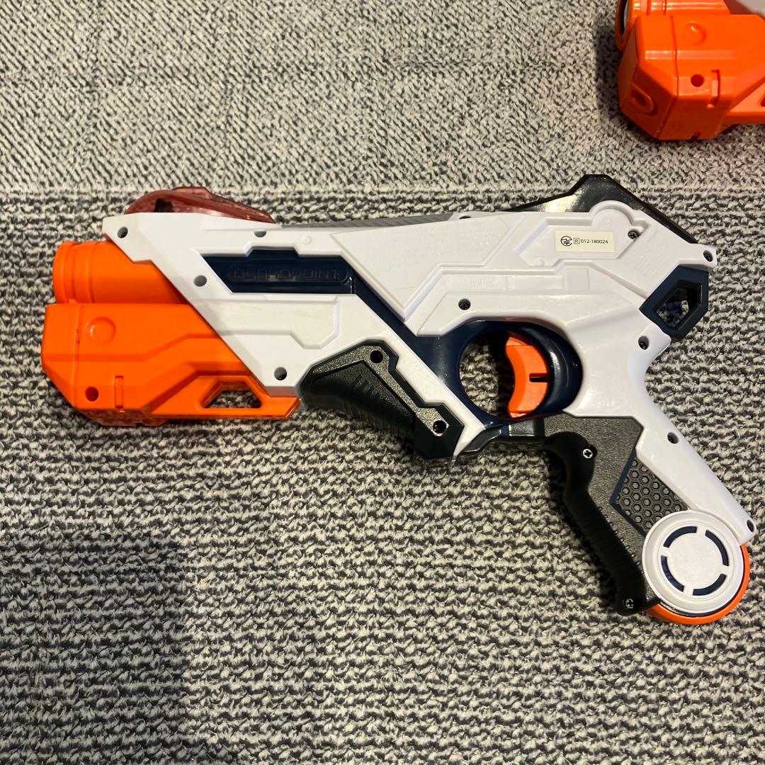 ナーフ レーザーオプスプロ デルタバースト2丁　アルファポイント2パック　セット