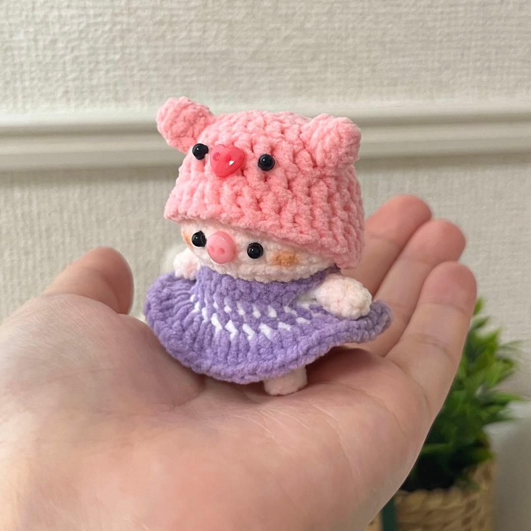 Eアカウント あみぐるみ　ぬいぐるみ　編み物　 　あひる