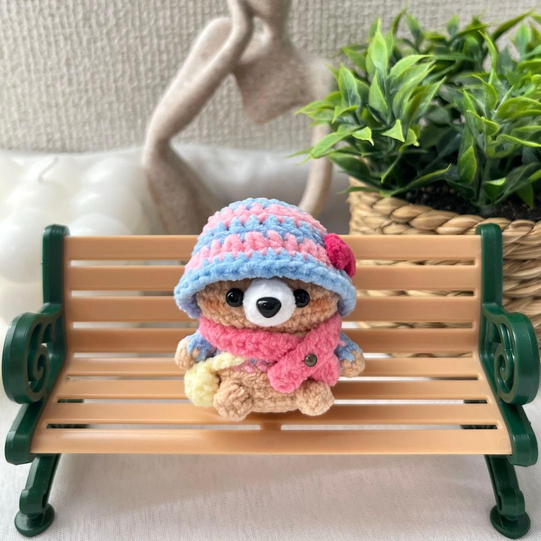 Eアカウント あみぐるみ　ぬいぐるみ　編み物　 　あひる