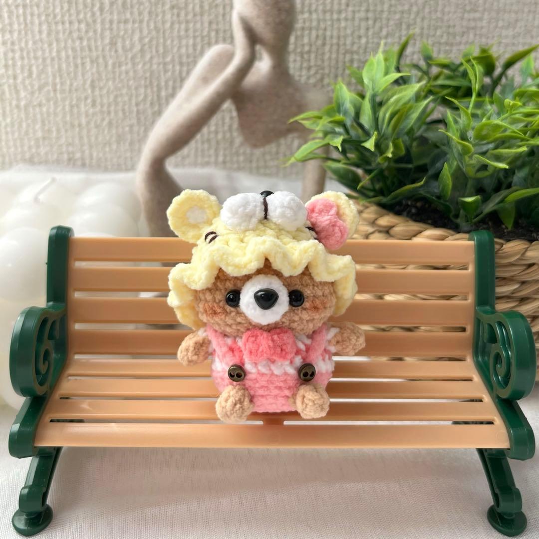 Eアカウント あみぐるみ　ぬいぐるみ　編み物　 　あひる