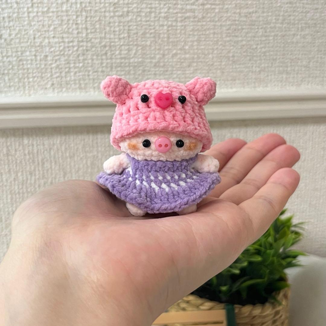 Eアカウント あみぐるみ　ぬいぐるみ　編み物　 　あひる