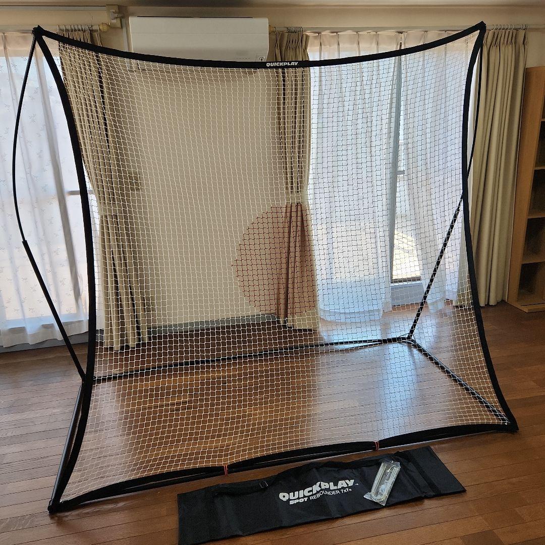 QUICKPLAY サッカー練習用ネット 大型 収納バッグ付き　リバウンダー