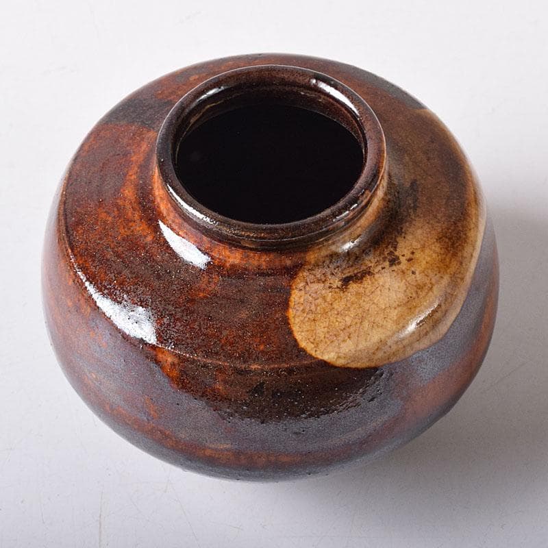 茶道具　瀬戸焼　古瀬戸　茶入　時代箱付　V　8247