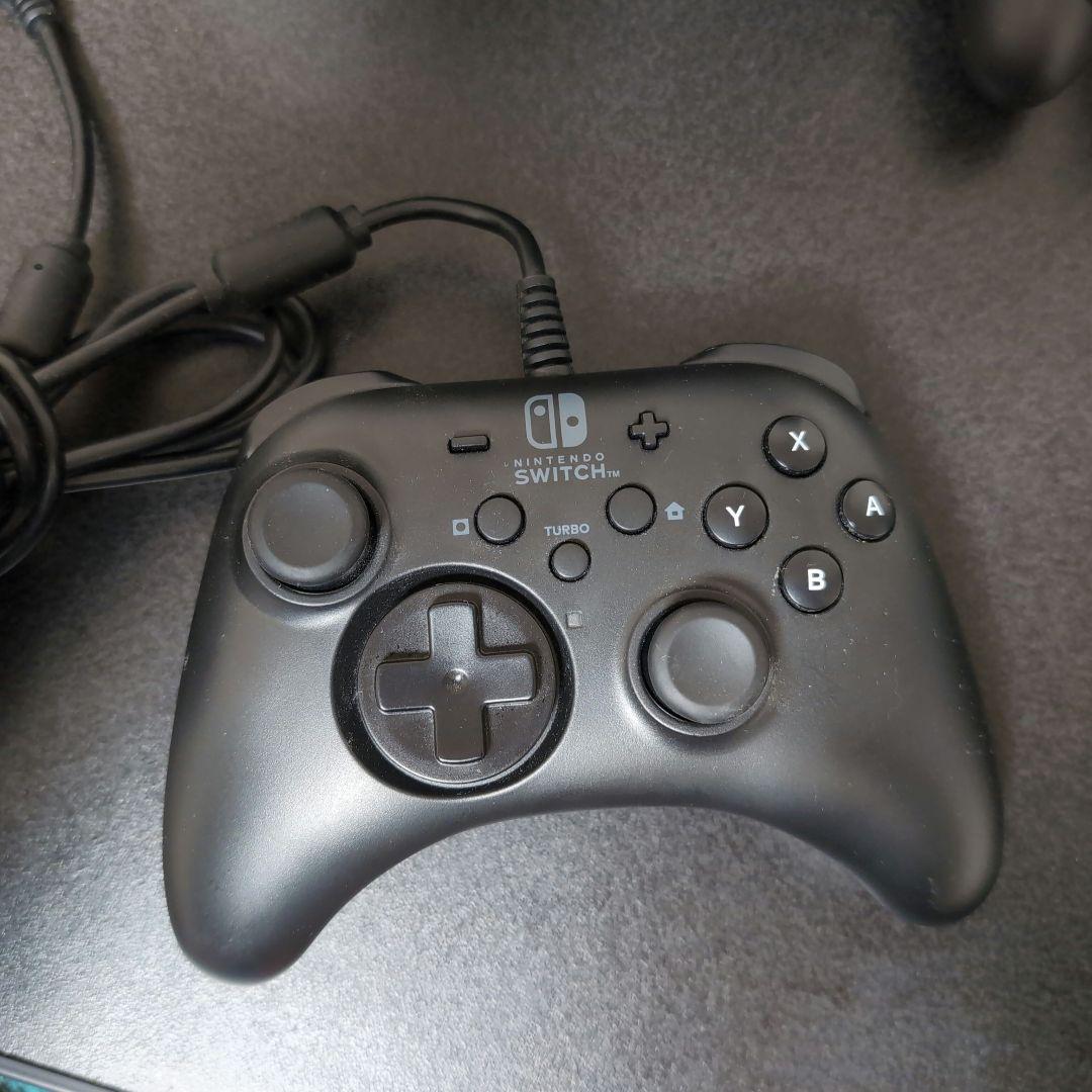 Nintendo Switch 本体 グレー ドック　連射コントローラー付