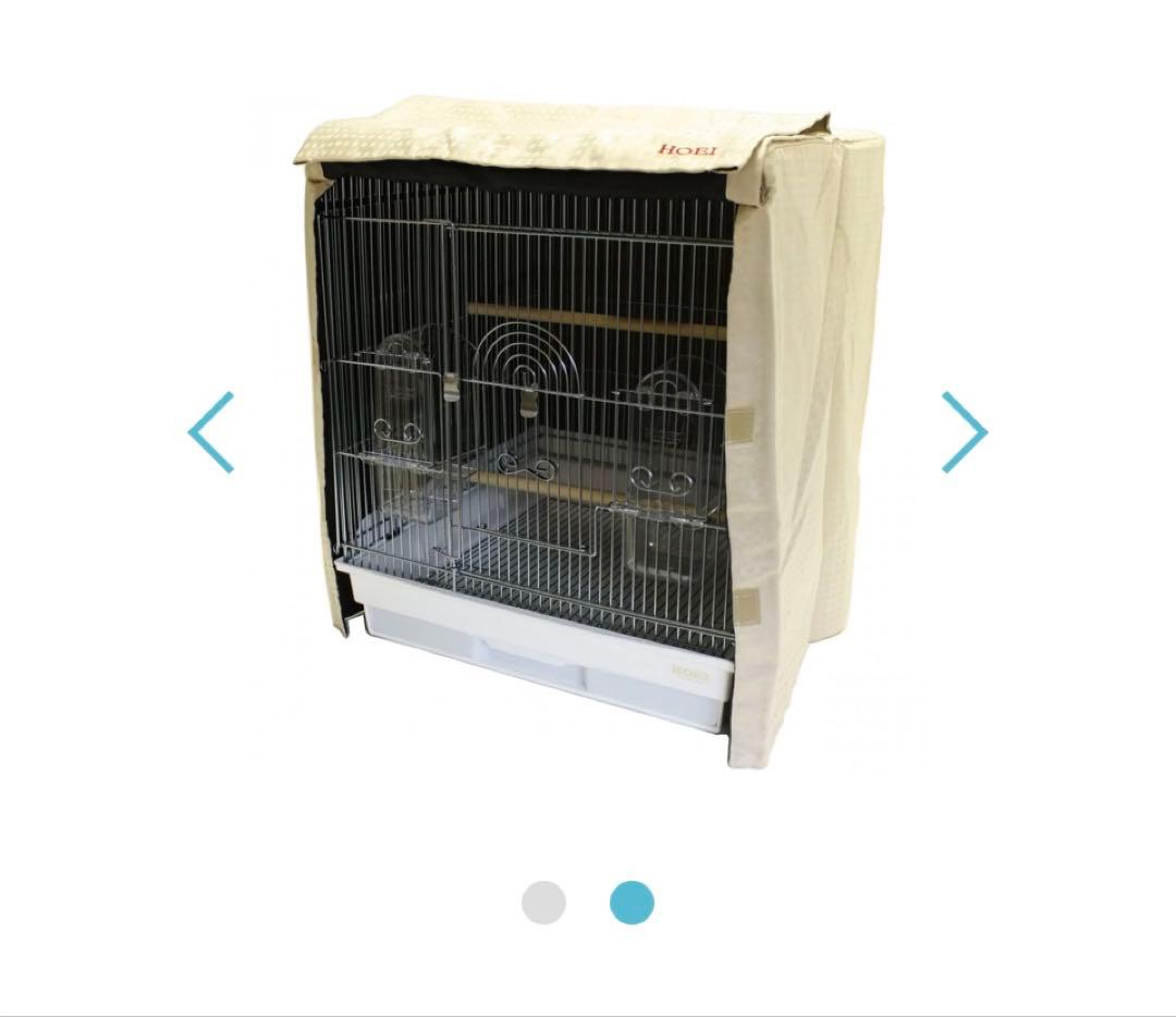 HOEI ホーエイ 大型手のりケージ「４６５パラキート」　鳥かご　専用カバー付き