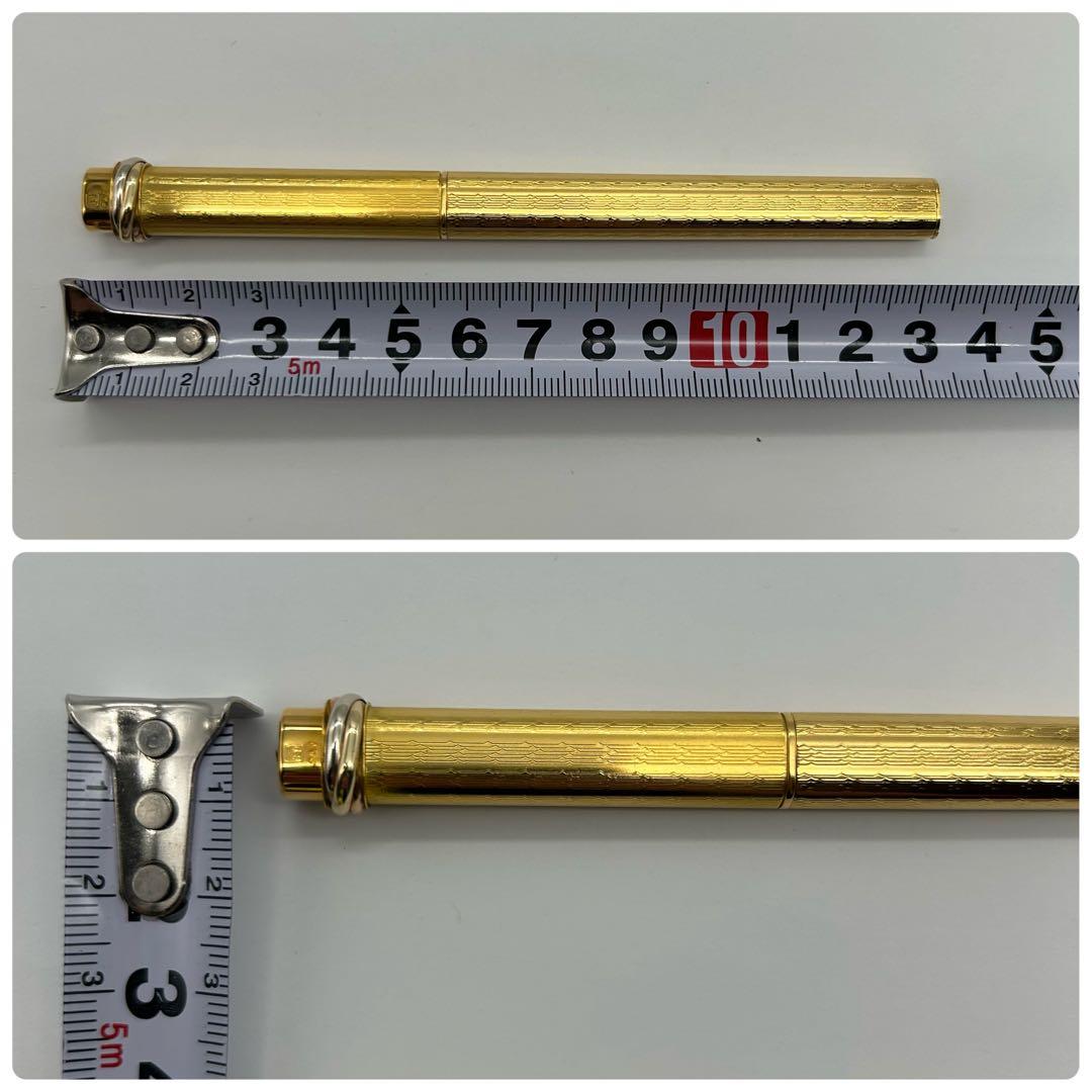 カルティエ　ペン　筆記用具　トリニティ　キャップ式　ボールペン