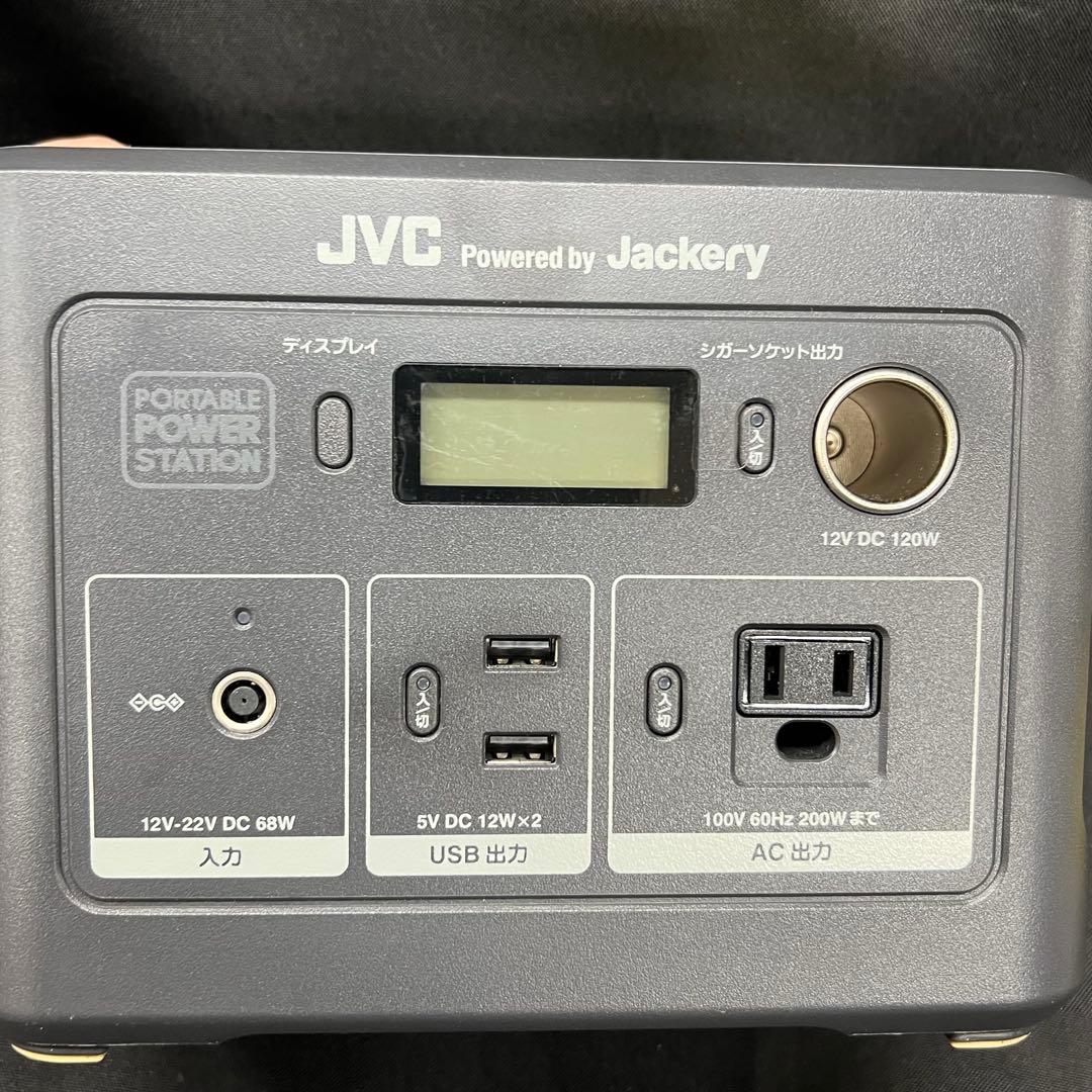 魂*子様 D4【used】JVC ポータブル電源　BN-RB37-C アウトドア