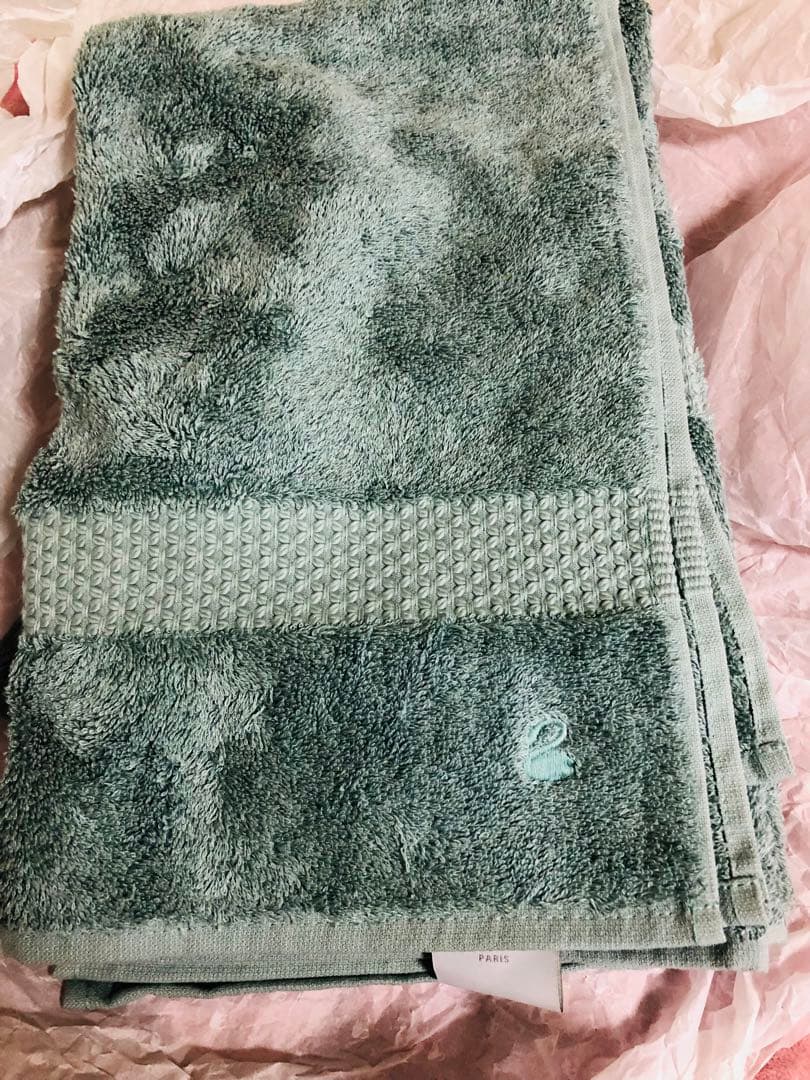 Yves Delorme イヴドローム/ゲストタオル4枚＆バスタオルセット