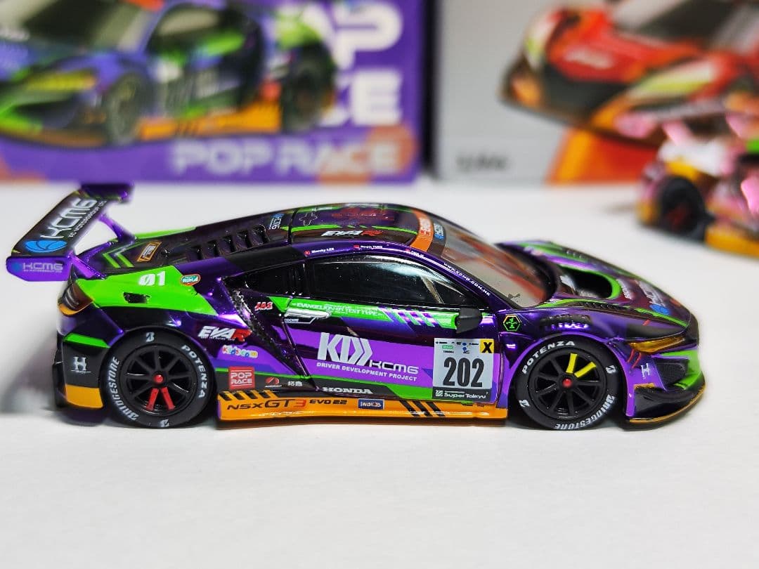 POPRACE NSX EVA エヴァンゲリオン 3台セット