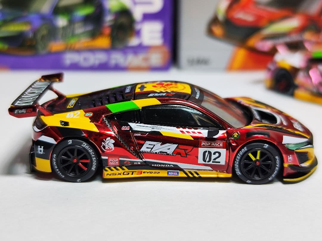 POPRACE NSX EVA エヴァンゲリオン 3台セット
