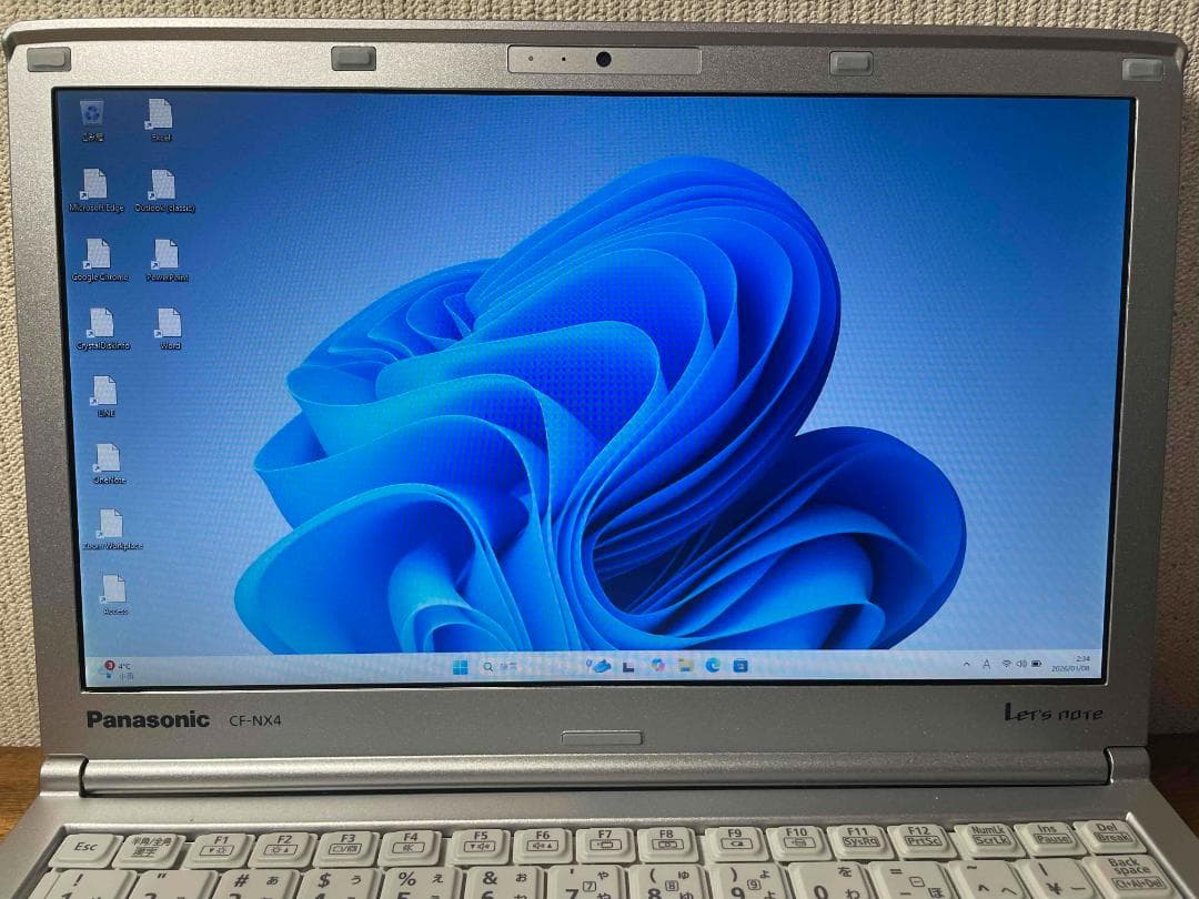 Win11 Office 累積0時間 CF-NX4 メモリ8GBSSD256GB