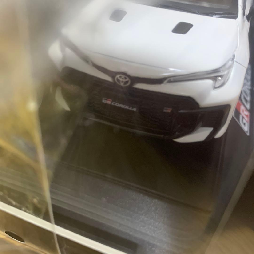 1/30新品未開封GRカローラカラーサンプルミニカープラチナホワイトパールマイカ