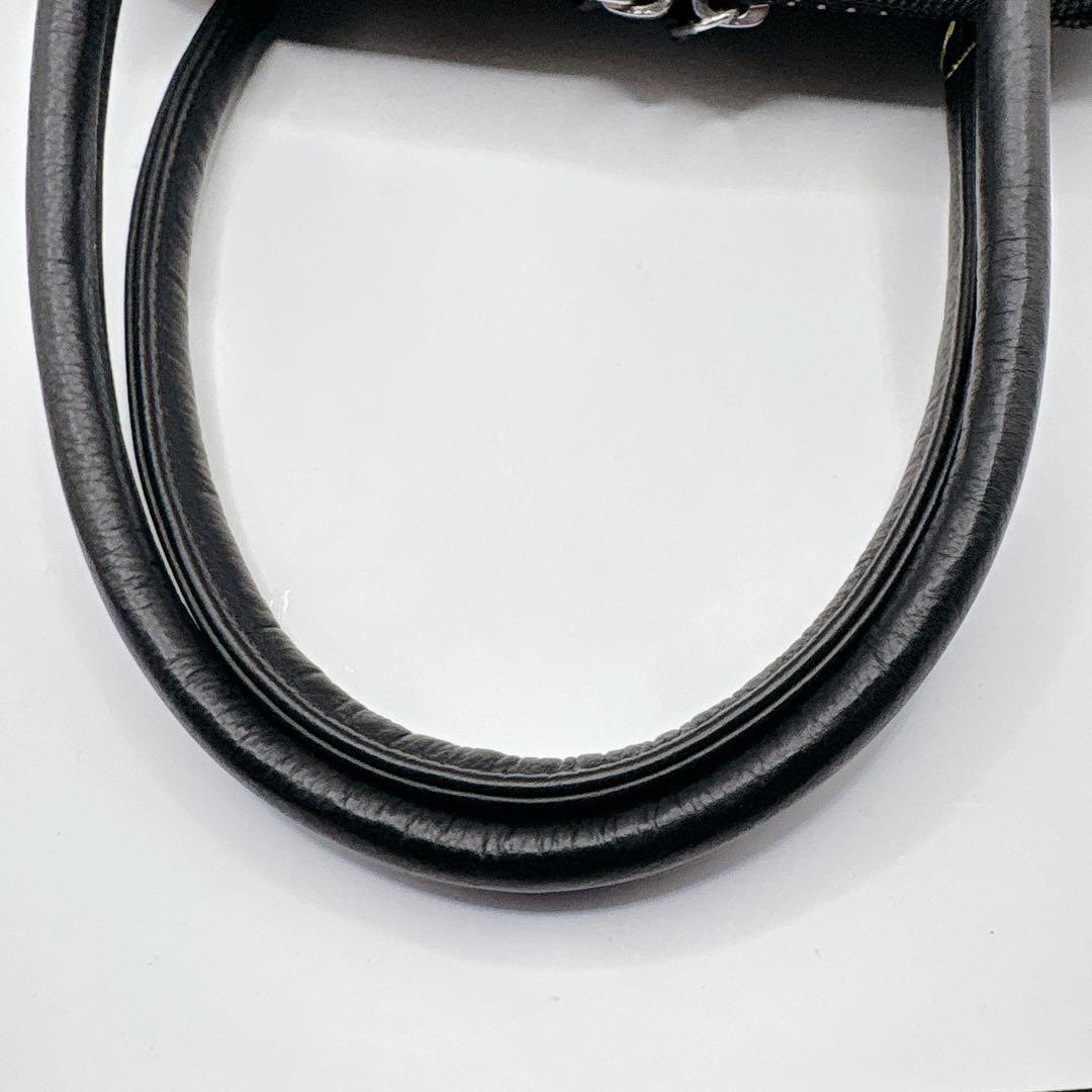 未使用級 印傳屋 印伝 パッチワークハンドバッグ JRA公認 鹿革 長財布付き