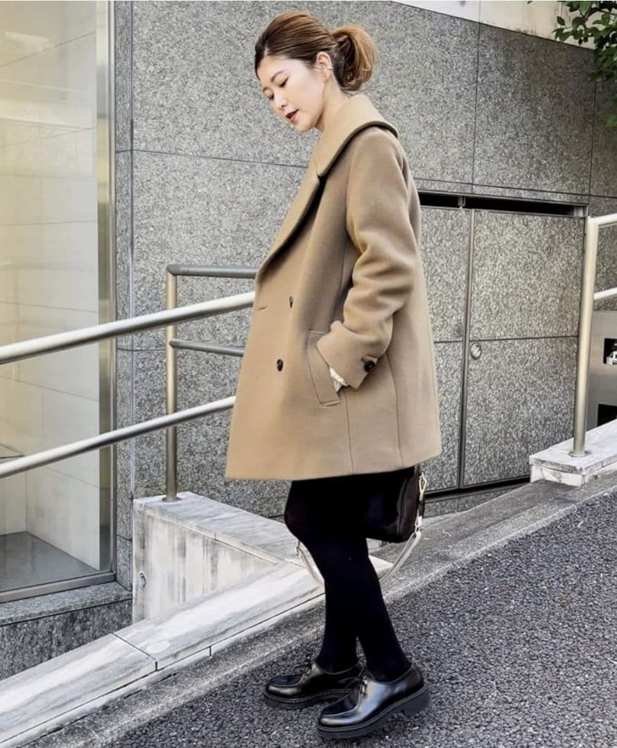 （※専用です）spick&span MANTECOコート ブラウン M