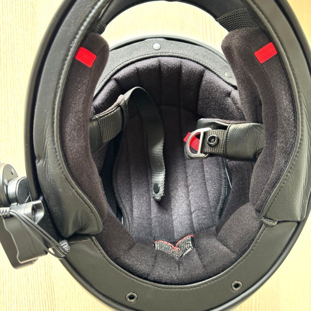 「無キズ」SHOEI グラムスター グレー　インカム付き