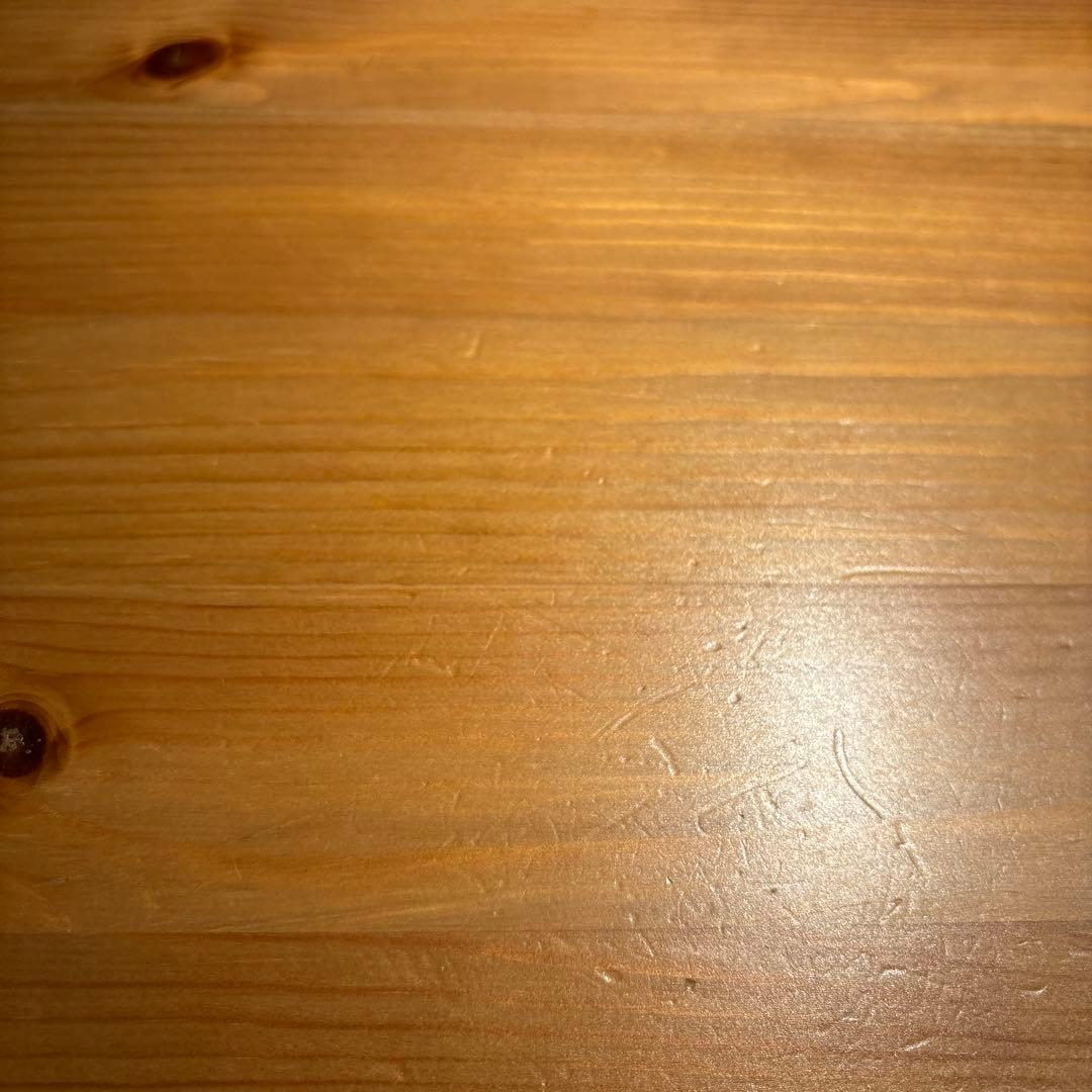 【お萩】IKEA ヨックモック　ダイニングテーブル＋椅子2脚