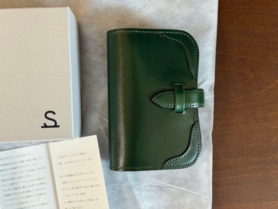 小物 WILDSWANS SADDLE PULL UP / GENESIS GRN