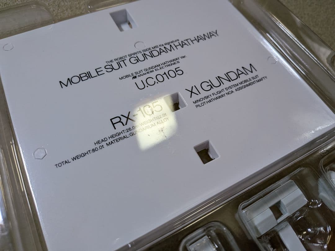 ROBOT魂RX-105 Ξガンダム 機動戦士ガンダム 閃光のハサウェイVer.