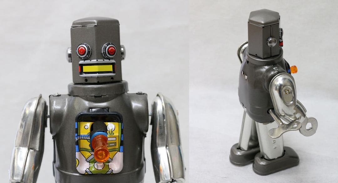 M*.様 メタルハウスHEX HEAD ROBOT （六角ロボット）　ブリキレア